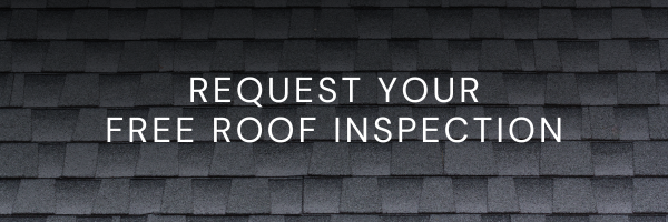 Request Your Free Roof Inspection, header image with gray roof shingles as background.